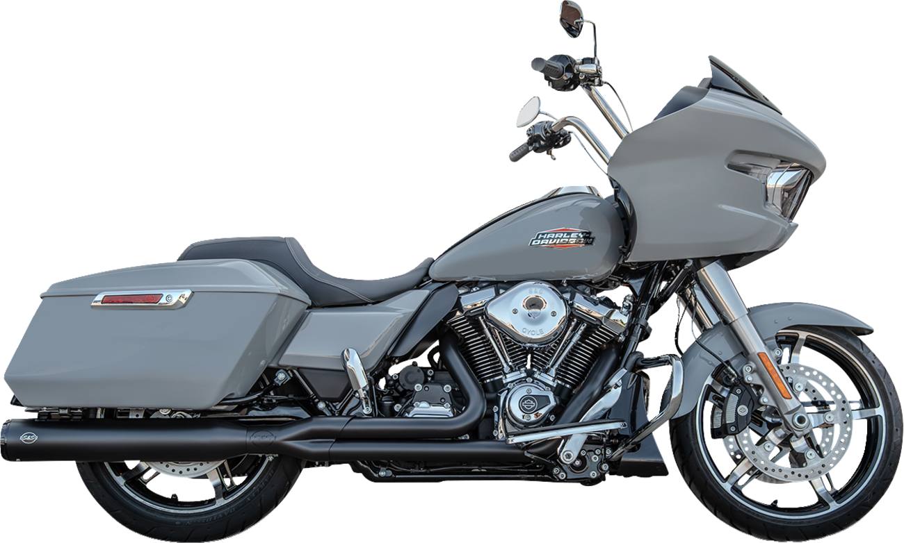 S&S CYCLE - 18002757 - 2-into-1 GNX Exhaust System - Race Only