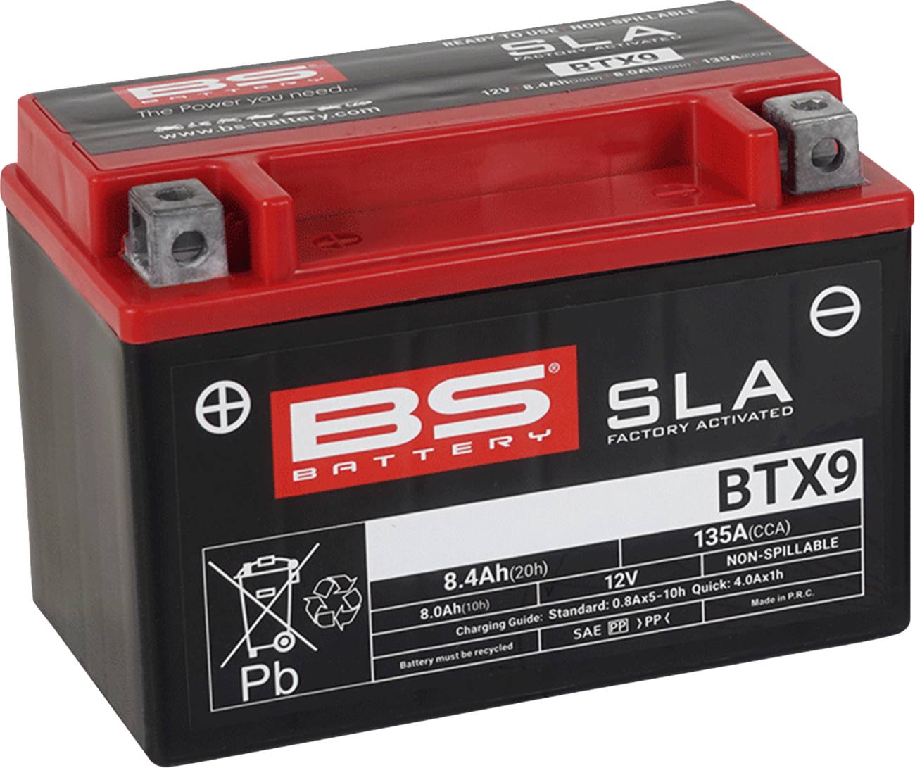 は Bs Battery - 21130630 - Battery - BTX9 (YTX)