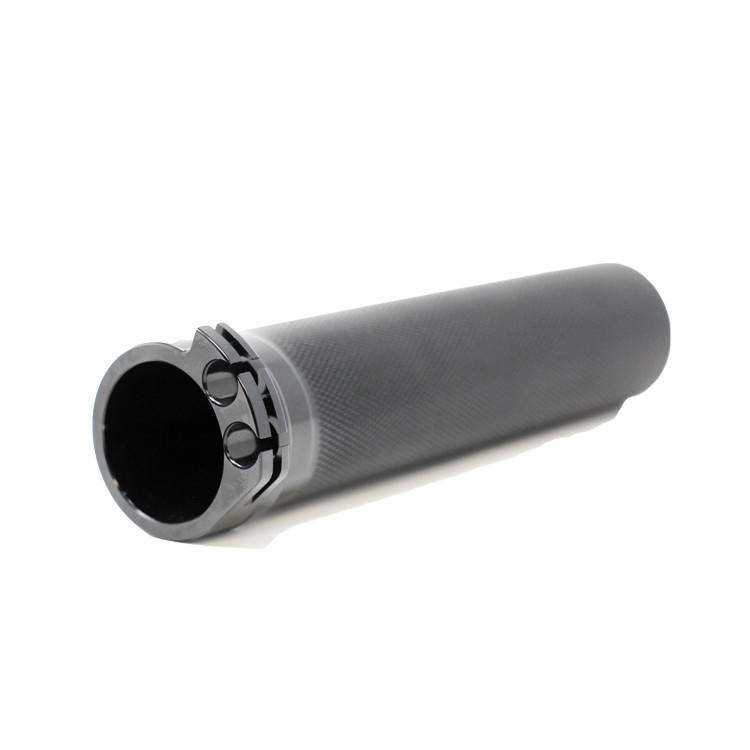 Deadbeat Customs Aluminum Throttle Tube 1" - Black