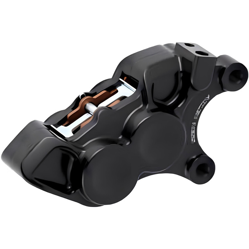 Arlen Ness Black Four-Piston Front Brake Caliper for 11.8