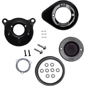 S&S Cycle Air Stinger Stealth Air Cleaner Kit with Teardrop Cover