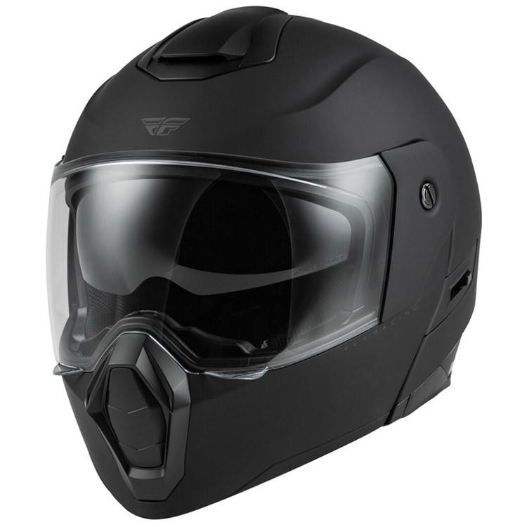 セキュリティ・セーフティ FLY HELMETS TROPHY Fly Racing Sentinel Motorcycle Helmet Matte Black
