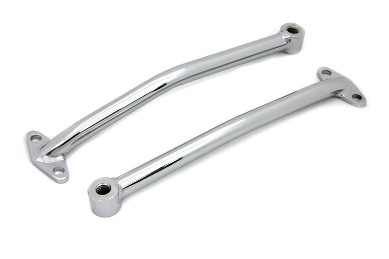 V-Twin Rear Fender Brace Set for Rigid - Chrome