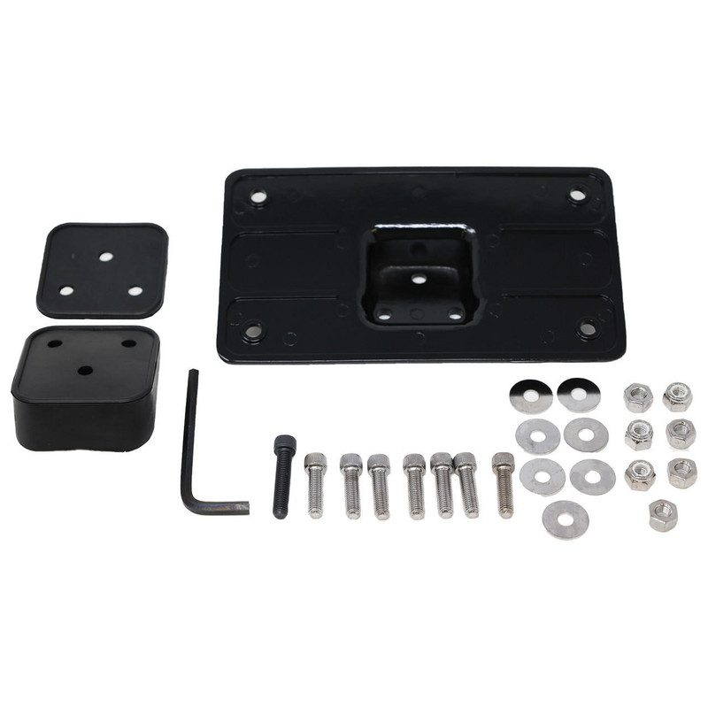 Motorcycle Supply Co. - Harley Lay Down License Plate Mount