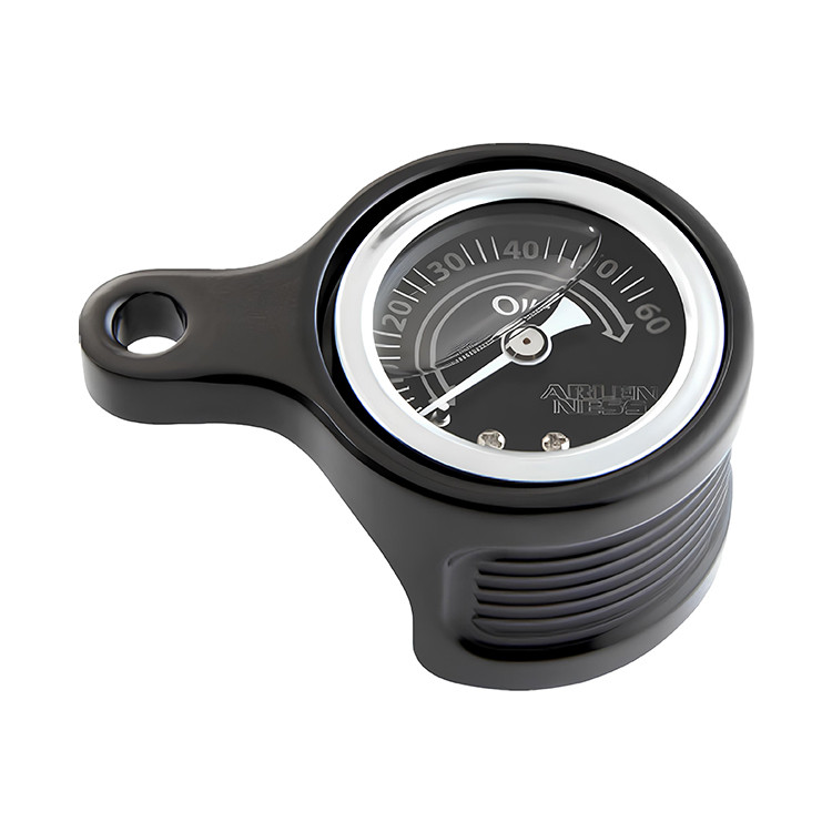 Arlen Ness Oil Pressure Gauge Kit fits '17-'25 Touring (Except '23