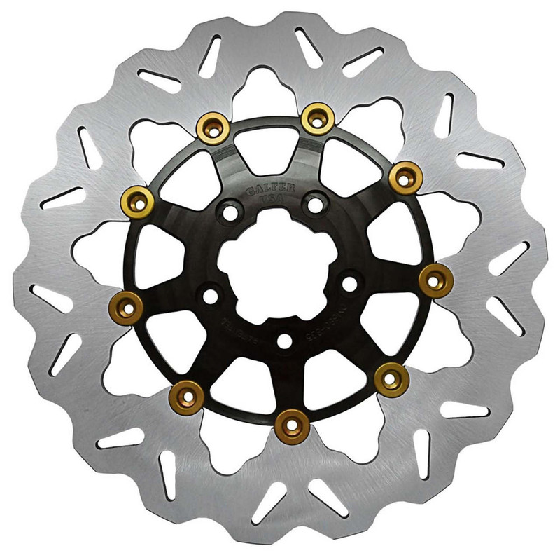 Brake Rotor Custom GBrakes - Custom Wave® Brake Rotor - fits '00 & Up Harley Models