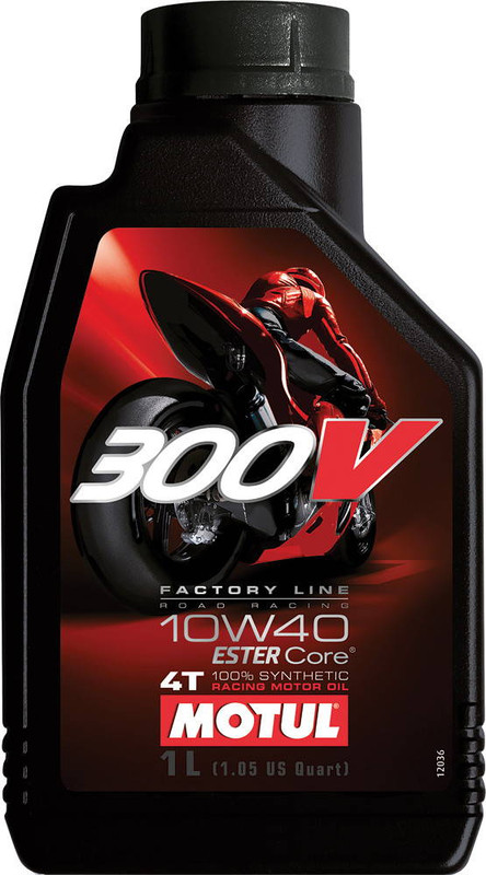 Motul - 104118 - 300V Competition Synthetic Oil 4T 10W40 1L