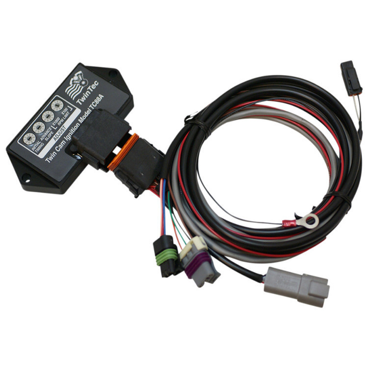 パーツ Daytona Twin Tec Twin Cam Ignition Daytona Twin Tec Ignition Module Harness Kit fits 04 06 Twin Cam