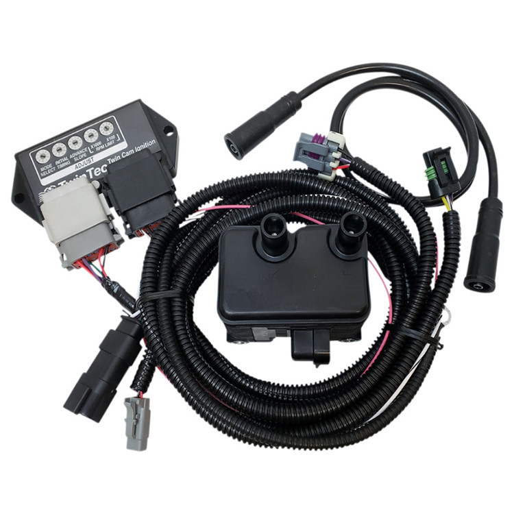 Daytona Twin Tec Ignition Module Harness Kit W Coil Plug Wires