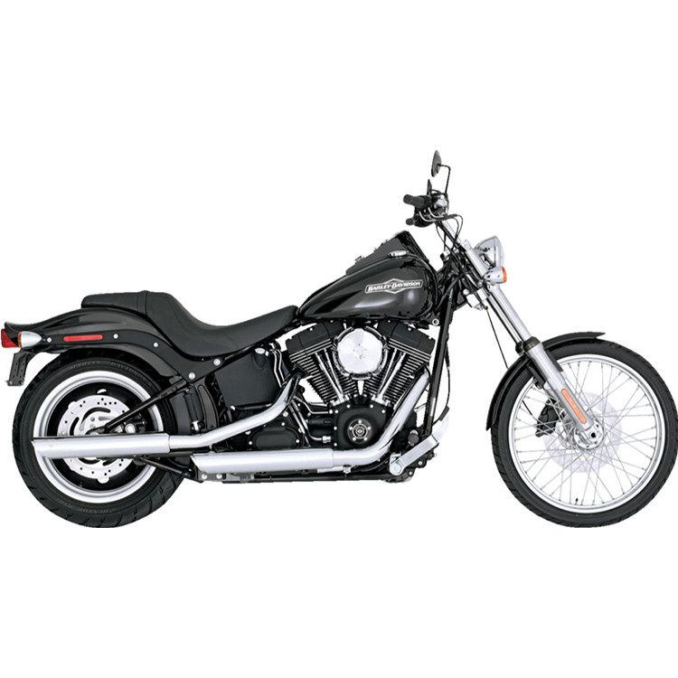 Vance Hines 3 Twin Slash Slip On Mufflers fits 07 09 Softail