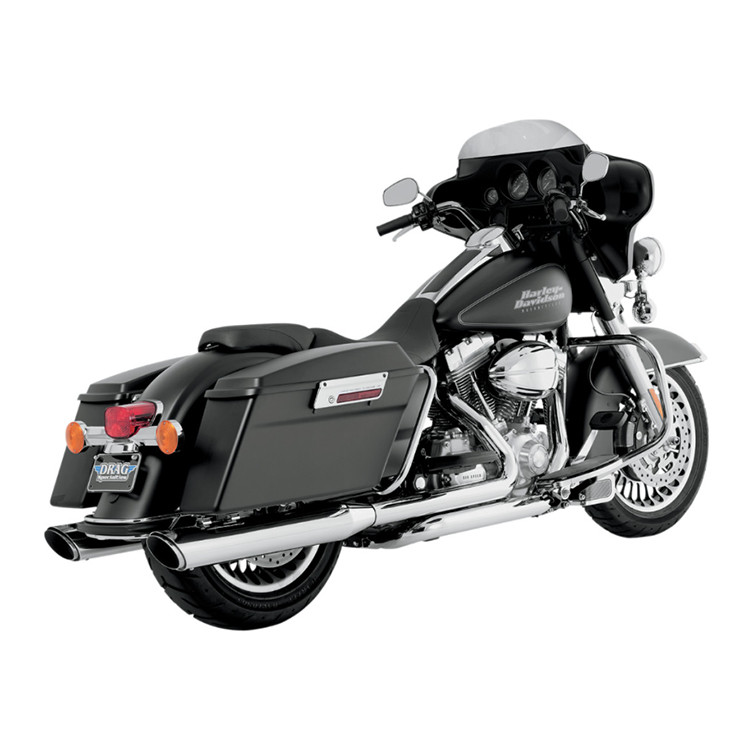 Vance Hines Twin Slash Slip On Mufflers fits 95 16 Touring Models