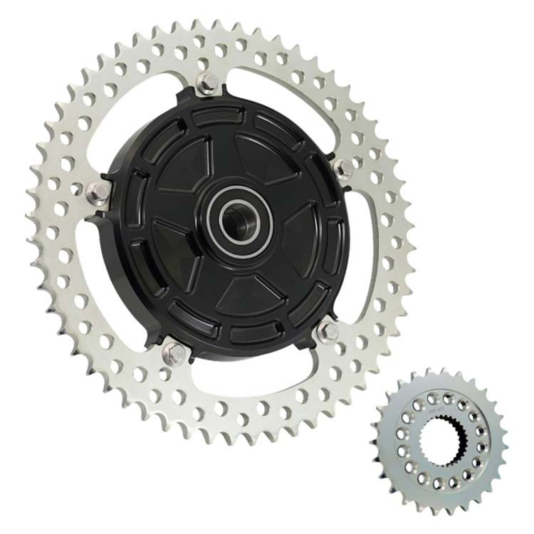Arlen Ness 57 Tooth Chain Drive Conversion Kit Black/Natural