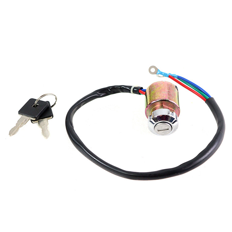 V-Twin Flat Key Ignition Switch fits '95-'09 Sportster Model (OEM