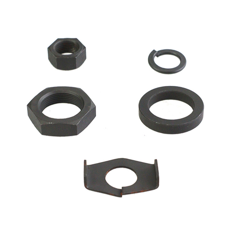 V-Twin Parkerized Rear Axle Nut and Lock Kit fits '30-'36 VL, '36-'40 ...