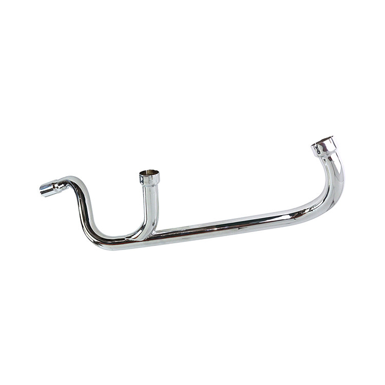V-Twin Chrome Header Pipe fits '57 '69 XLCH, '57-'78 Sportster