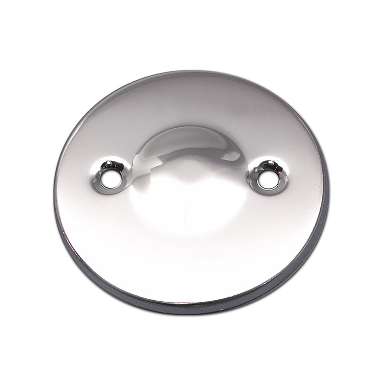 V-Twin Chrome Dimpled Inspection Cover fits '37-'48 UL, '36-'40 EL, '41 ...