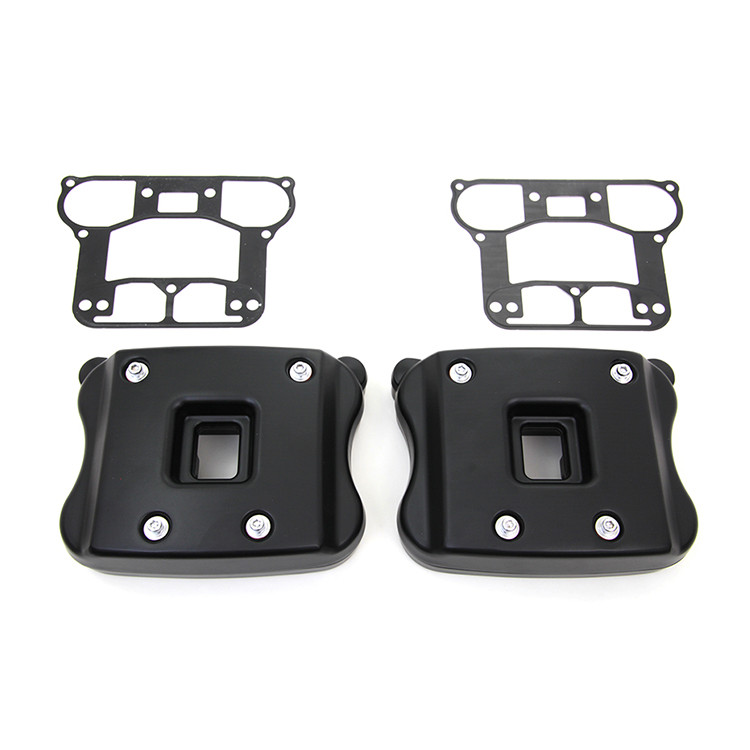 V-Twin Black Rocker Box Cover Set fits '04-'06 Sportster Model