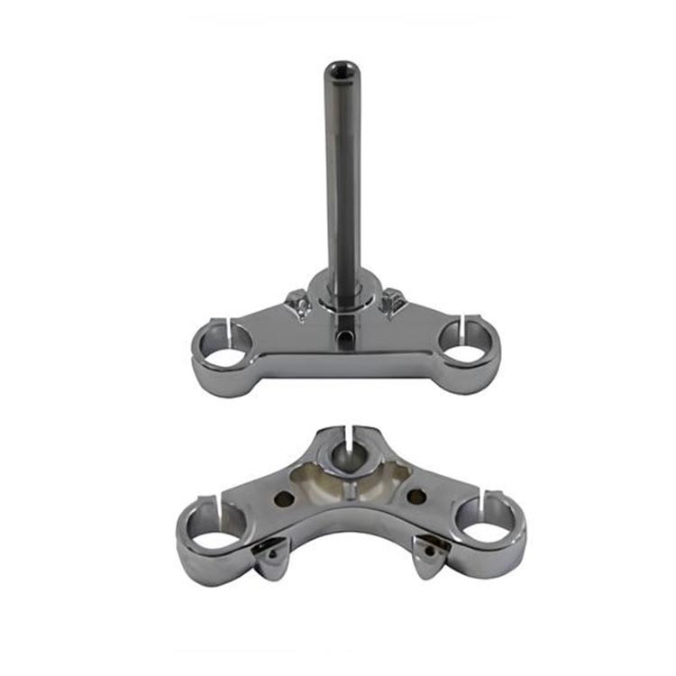 V-Twin - 39MM Chrome Replica Triple Tree Set fits '04-'13