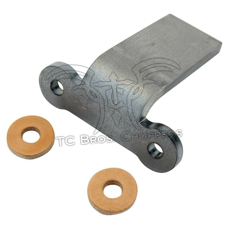 Weld On Rear Ribbed Fender Mount for Bobbers & Choppers by TC Bros. Weld On Rear Ribbed Fender Mount for Bobbers & Choppers by TC Bros.