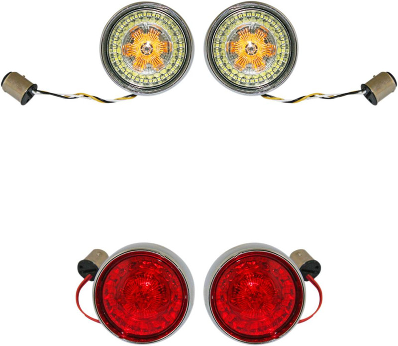 Custom Dynamics - PB-BCM2-BB-C - Full Bullet Turn Signal Conversion Kit ...