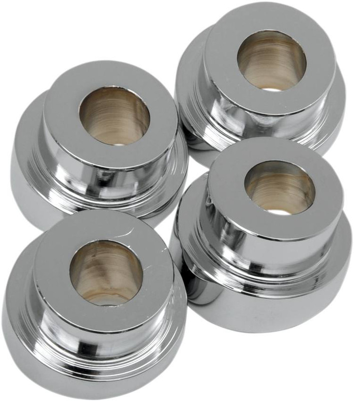 Square Riser Bushing La Choppers - LA-7400-10 - Angled Handlebar Riser Bushing Kit - 10 ...