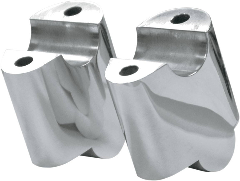 La Choppers - LA-7430-02 - Handlebar Riser Extensions - 2" - FXDB