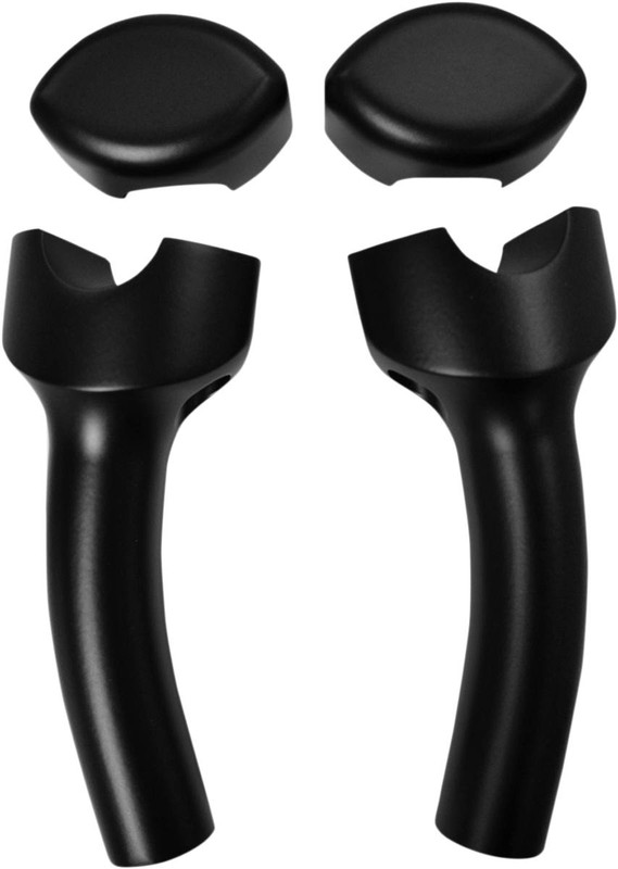 La Choppers - LA-7406-05M - Hefty Smooth Handlebar Risers for 1-1/4 ...