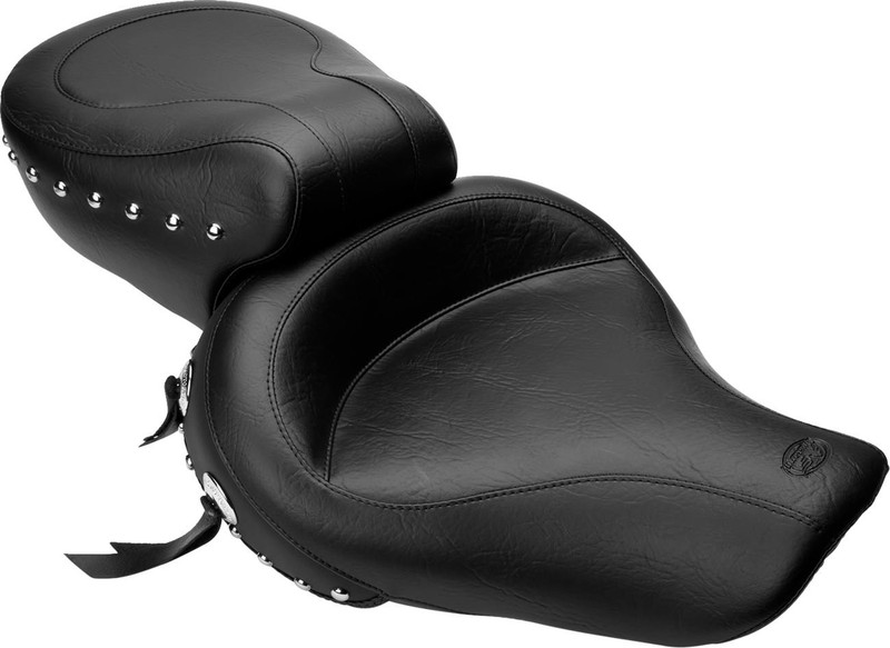 Mustang - 75530 - Wide Studded Seat - FXDWG '96-'03