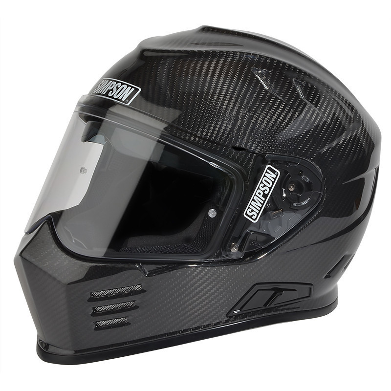 Simpson Helmets Ghost Bandit DOT Approved Helmet Carbon