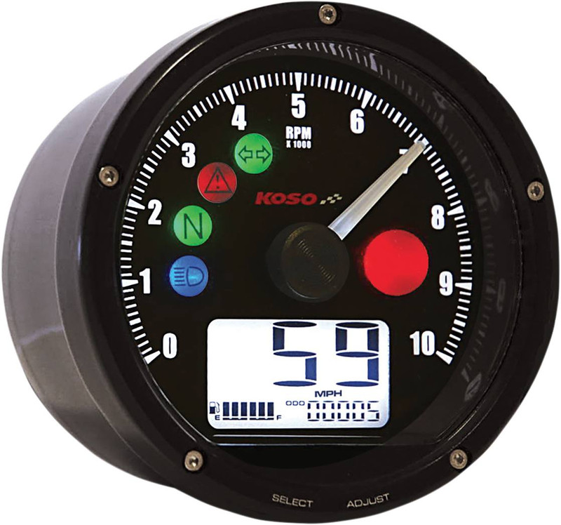 Koso North America - BA035K00-HD - TNT-01 Electronic Speedometer ...
