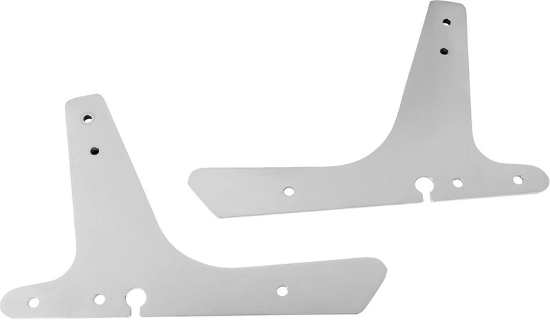 Drag Specialties - 15040117 - Side Plates - Chrome