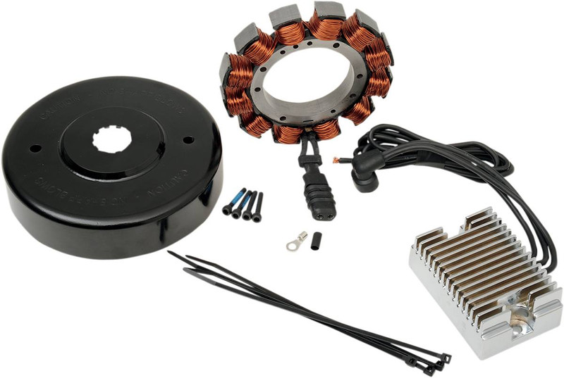 Drag Specialties - DS195210 - 32A Charging Kit - Chrome Regulator
