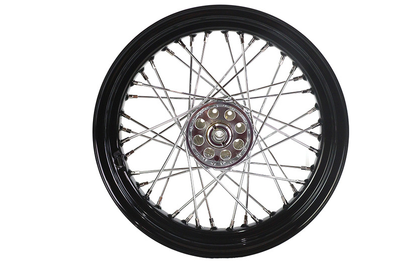V-Twin - 52-1046 - 16 inch x 3.00 inch Rear Spoke Wheel