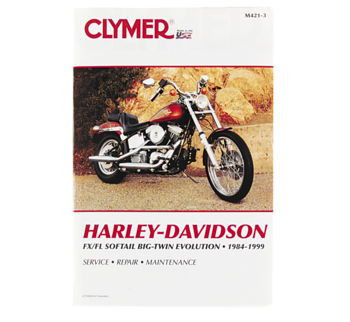 1984-EVO★ ハーレー純正 日本語 サービスマニュアル エボ 1340㏄ Clymer - Manual for '84-'99 Harley Davidson FLS,FXS Big Twin Evolution