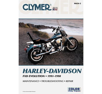 Clymer - Manual for '91-'98 Harley Davidson Dyna Evolution