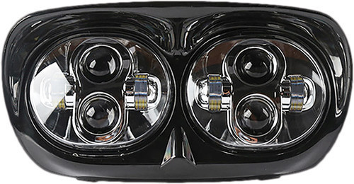 Pathfinder - '04-'13 Harley FLTR Road Glide LED Headlight - Black or Chrome