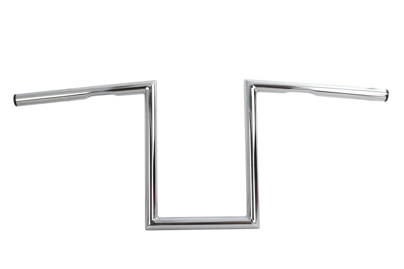 V-Twin - 25-0030 - 12 inch Riser 'T' Handlebar Chrome