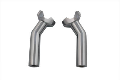 V-Twin - 25-2190 - 5-1/2 inch Pullback Riser Set Chrome