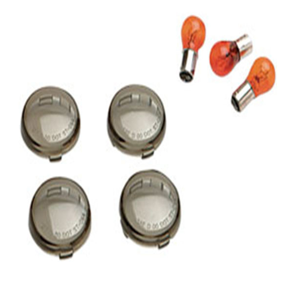 Turn Signals For Honda Fit 4Pcs Smoke Turn Signal Lens Cover For