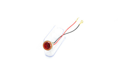V-Twin - 33-1962 - Red Generator Indicator Lamp 2 Wire