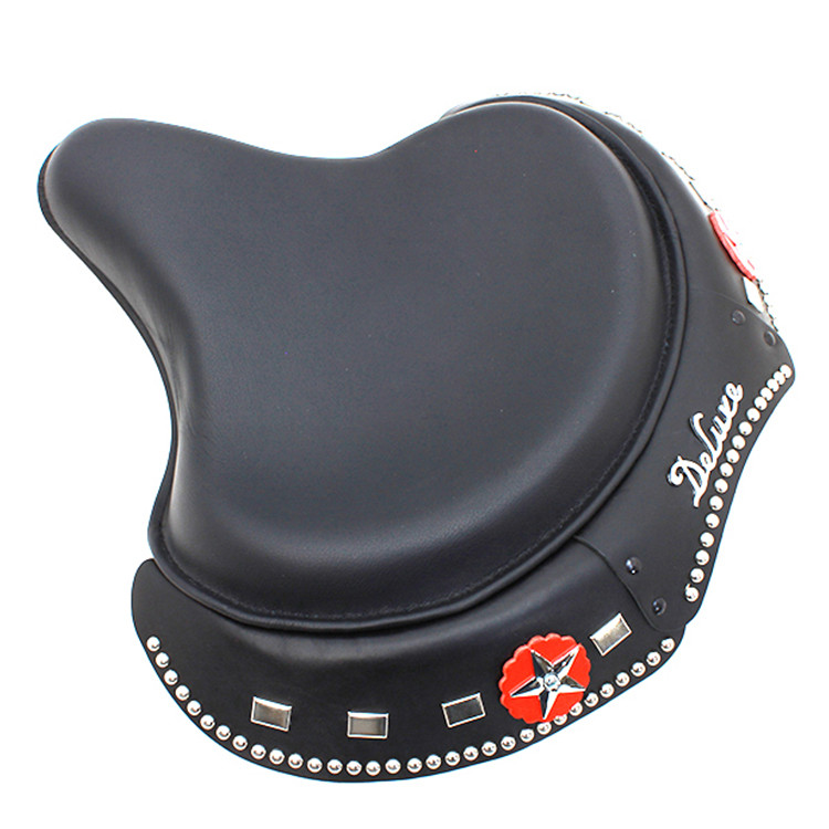 Corbin Gentry Black Leather Solo Seat fits '41-'84 FL, '36-'40 EL
