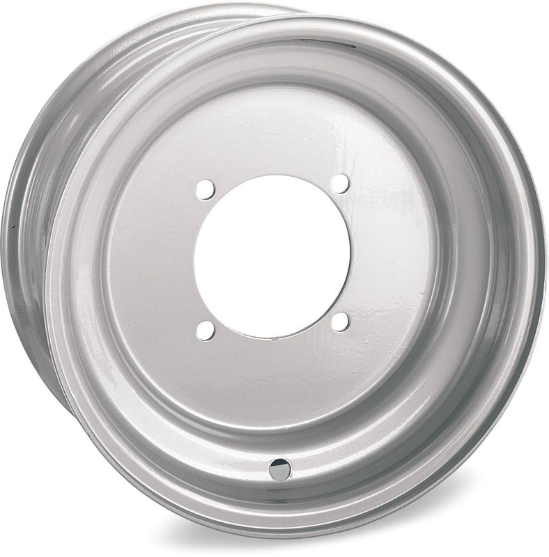 Ams - 02310008 - Steel Wheel - Front - Chrome - 10x5 - 4/110 - 3+2