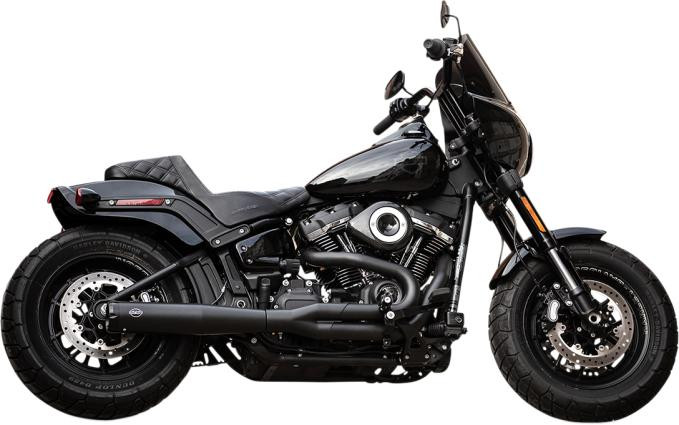 S&S Superstreet 2-into-1 Exhaust System - fits '18-'22 FXBB/FXLR
