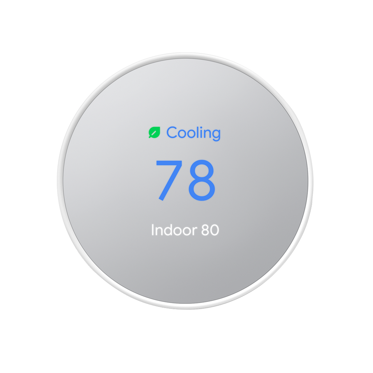 Nest Thermostat set to 78 degrees cooling