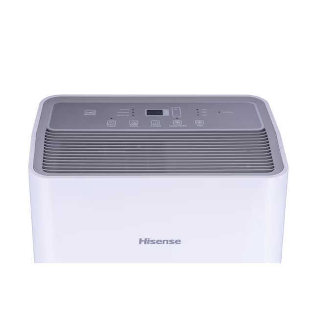 Hisense 50-Pint Large Room Dehumidifier, ENERGY STAR Certified - White