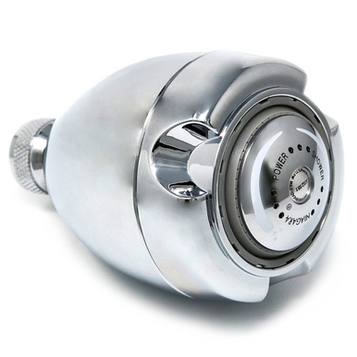 Chrome Earth 3-Spray Showerhead, 1.5 GPM Chrome Earth 3-Spray Showerhead, 1.5 GPM