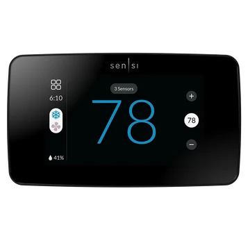 Sensi Touch 2 front cooling to 78 degrees front