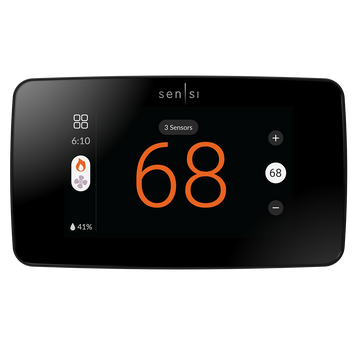 Sensi Touch 2 front heating to 68 degrees front Sensi Touch 2 front heating to 68 degrees front