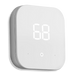 Amazon Smart Thermostat angled  set to 68 degrees with white background