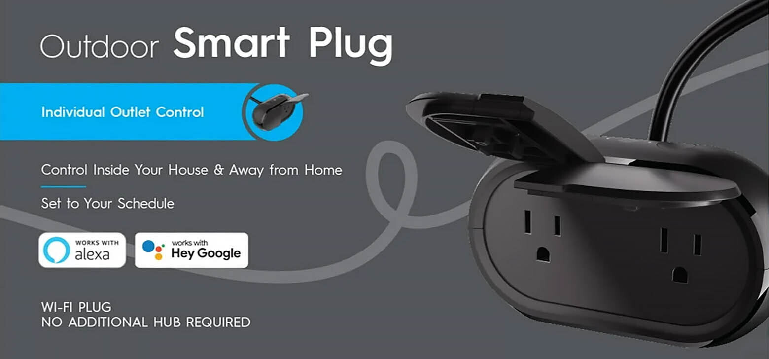 Works with Alexa and Hey Google - No additional Hub needed